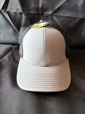 New PUGS Gray and Black Trucker Hat